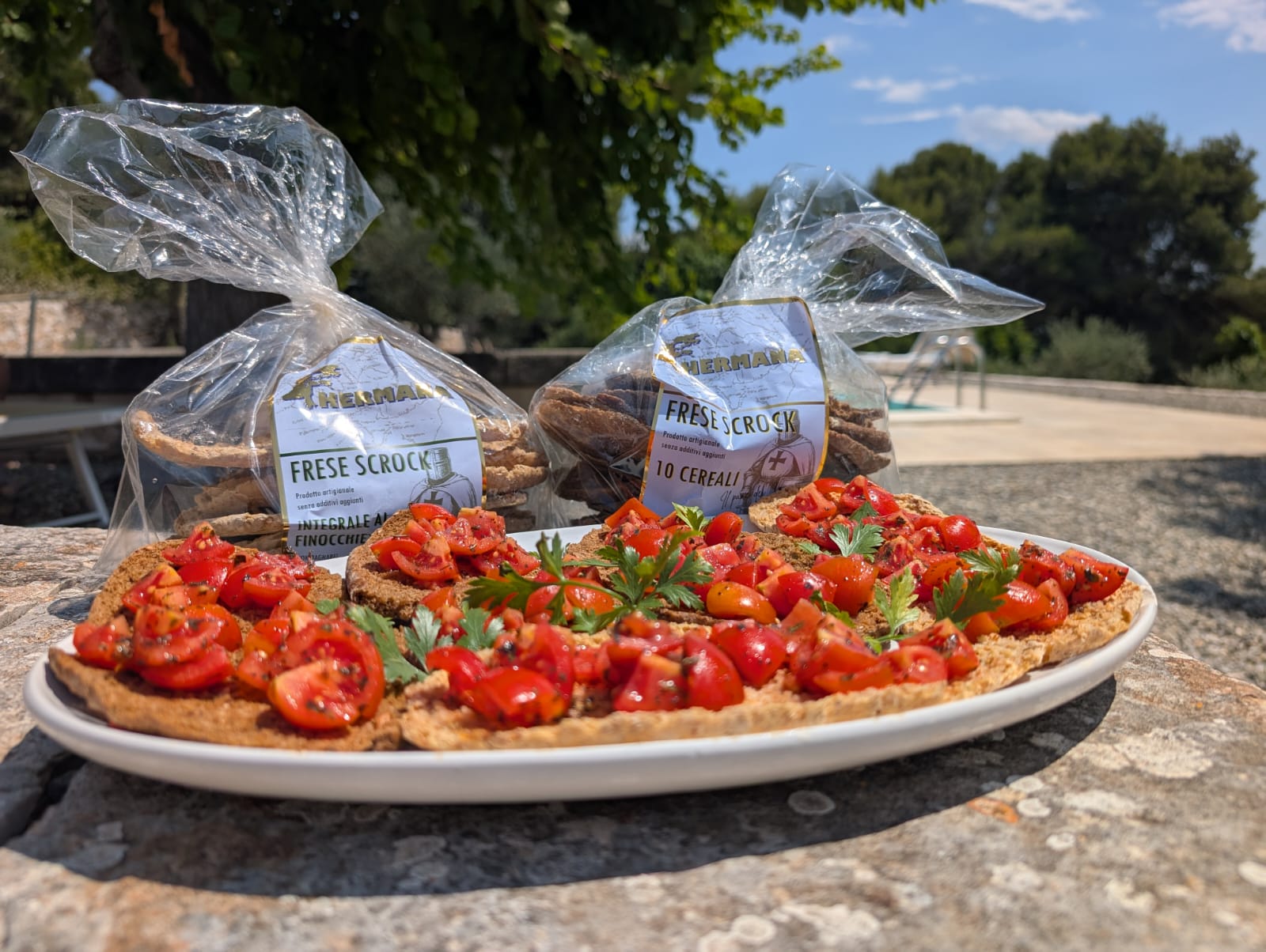 LE FRESE "SCROCK INTEGRALI AL FINOCCHIETTO" DI HERMANA 400 GR