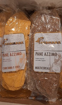 PANE AZZIMO "AI MULTICEREALI" DI HERMANA 300 gr