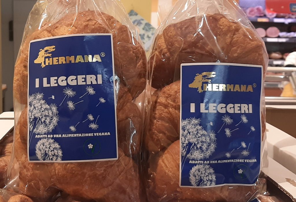 I CORNETTI " I LEGGERI" DI HERMANA SENZA LATTE E UOVA 250 gr