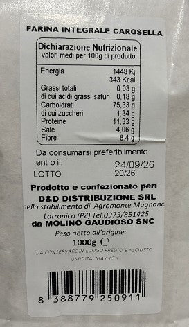 LA FARINA "INTEGRALE" DI HERMANA 1KG