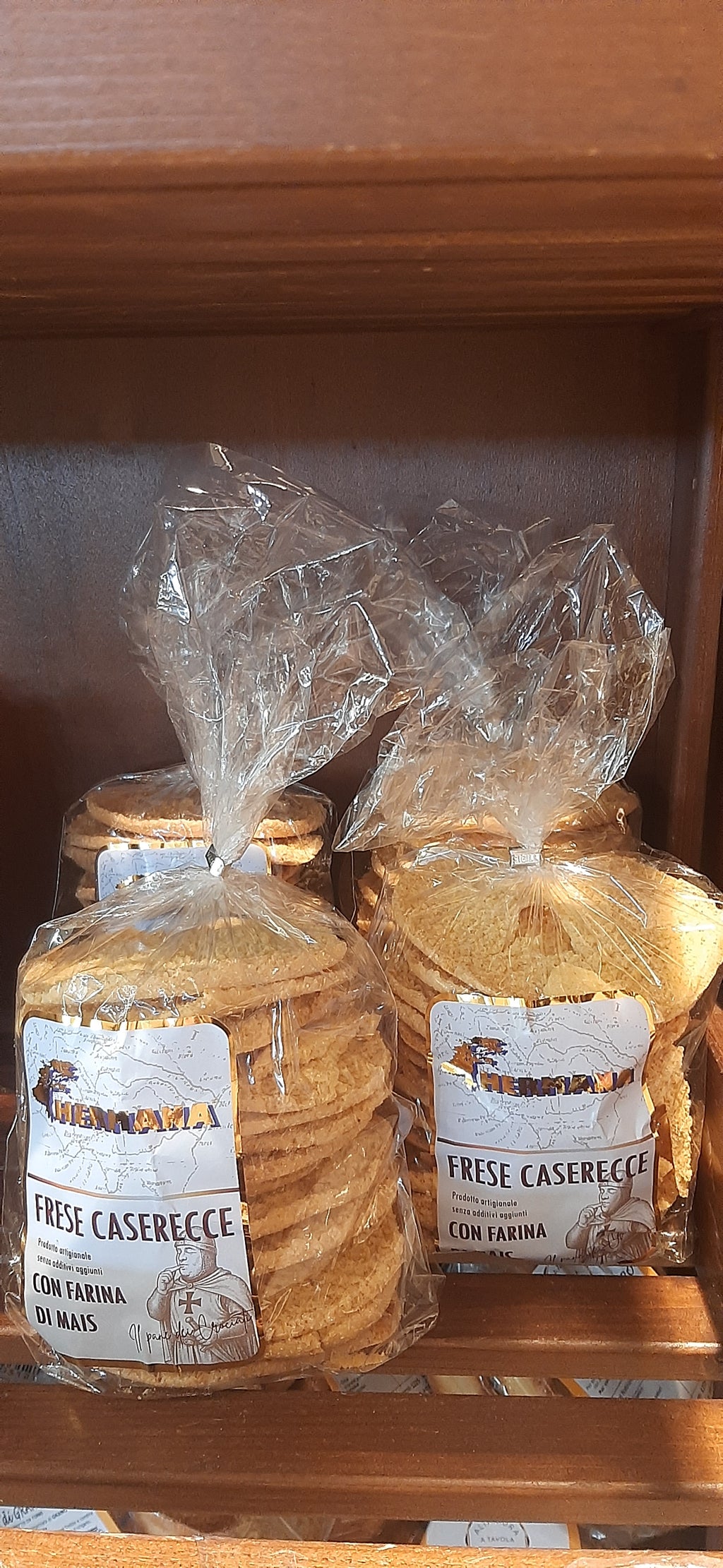 LE FRESE "INTEGRALI SENZA SALE" DI HERMANA 400 GR