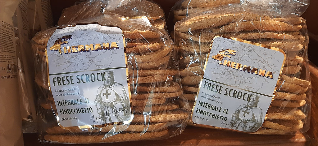 LE FRESE "SCROCK INTEGRALI AL FINOCCHIETTO" DI HERMANA 400 GR