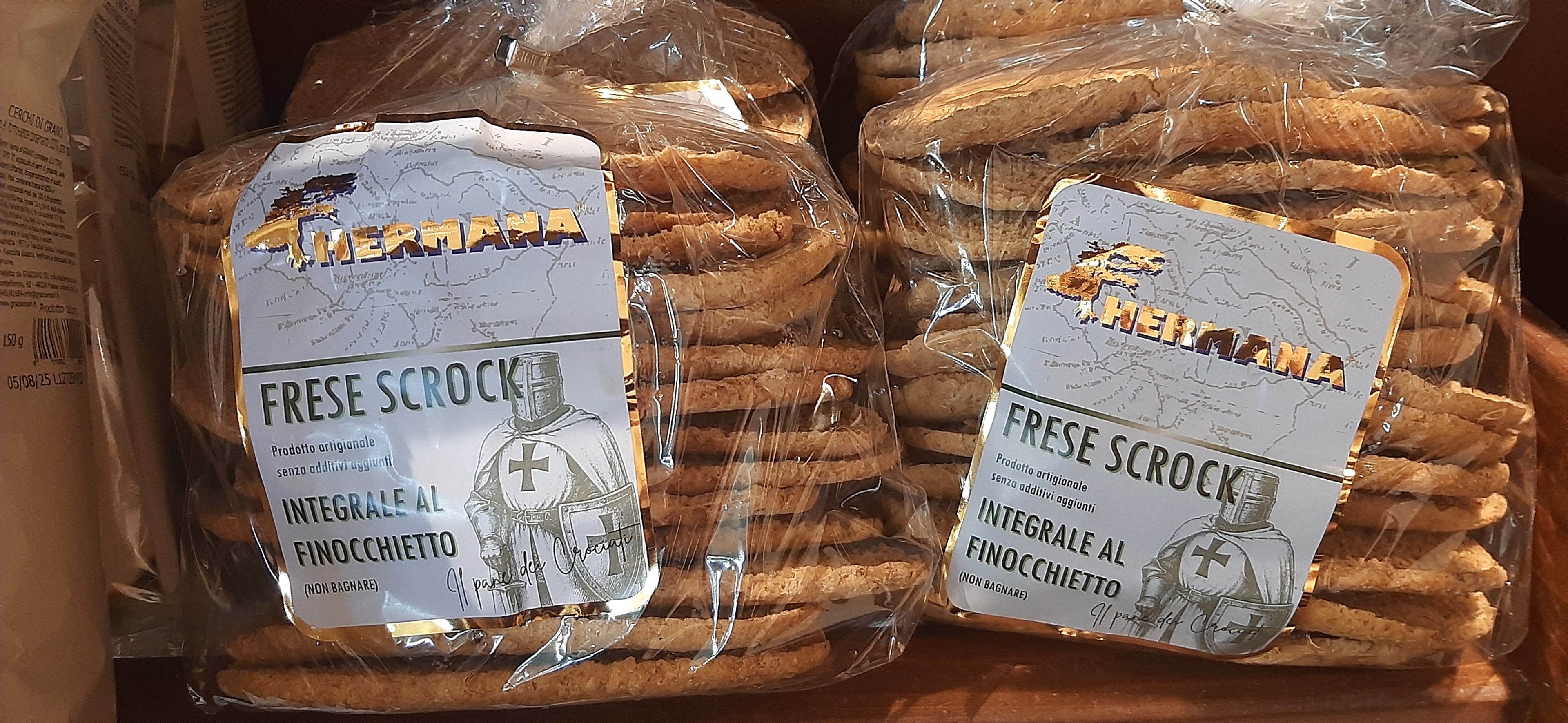 LE FRESE "SCROCK INTEGRALI AL FINOCCHIETTO" DI HERMANA 400 GR