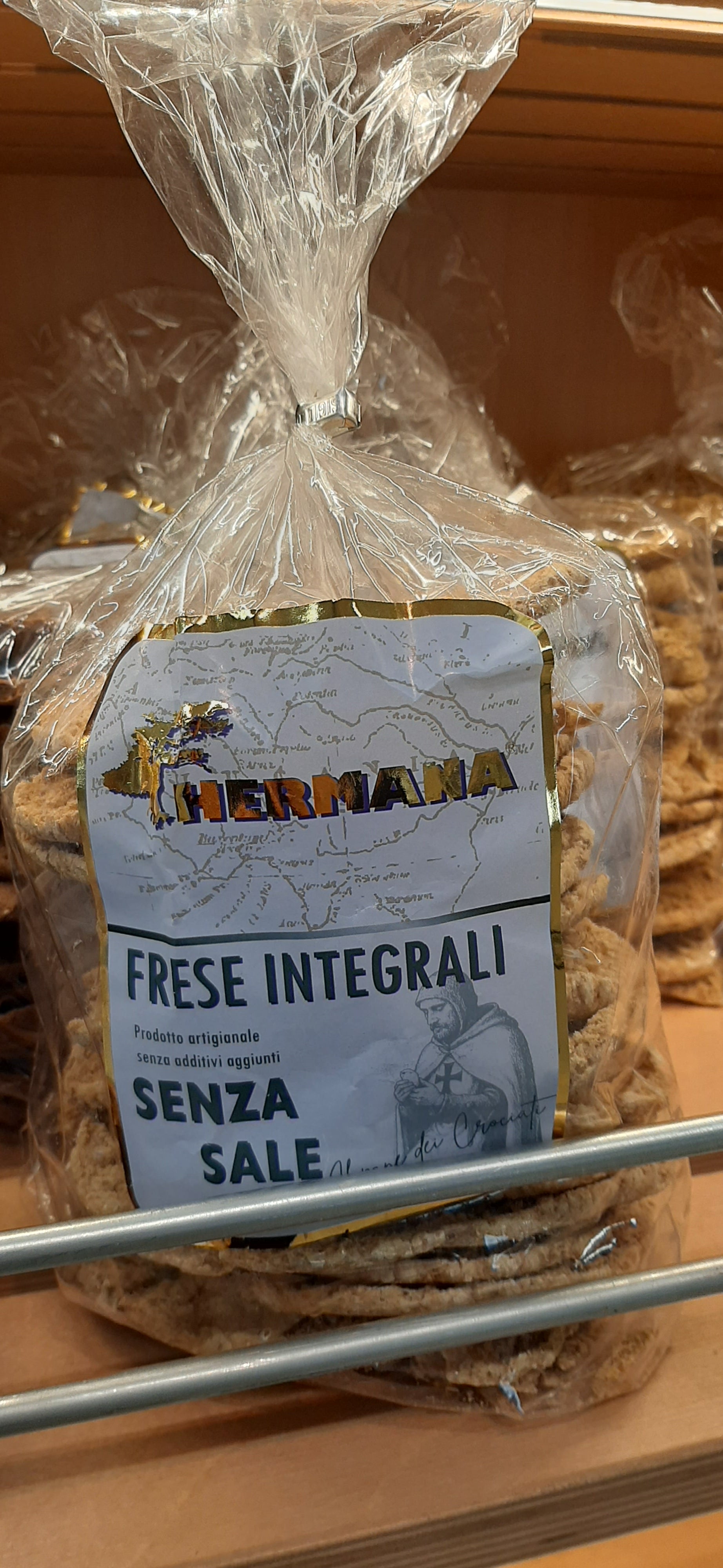 LE FRESE "INTEGRALI SENZA SALE" DI HERMANA 400 GR