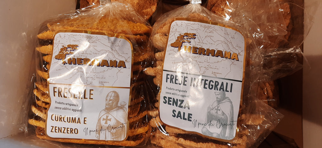 LE FRESE "ALLA CURCUMA E ZENZERO" DI HERMANA 400 GR
