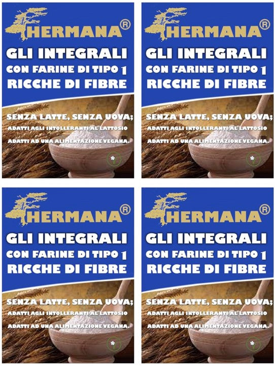 Promo 4 Confezioni Cornetti "Gli Integrali" di Hermana – 250g