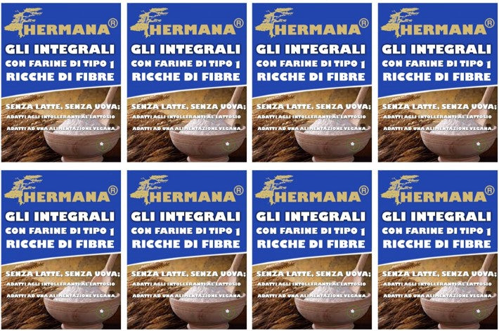 Promo 8 Confezioni Cornetti "Gli Integrali" di Hermana – 250g