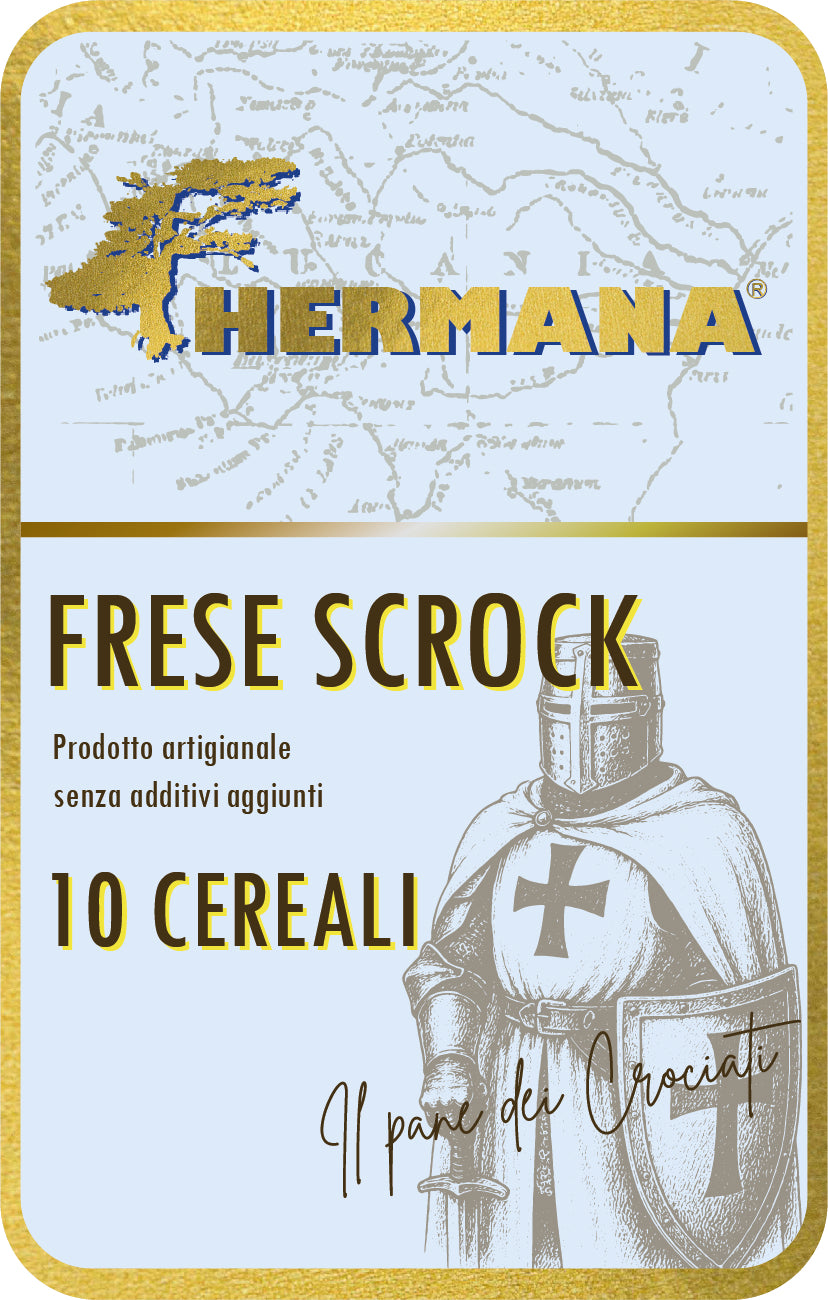 LE FRESE "SCROCK AI 10 CEREALI" DI HERMANA 400 GR