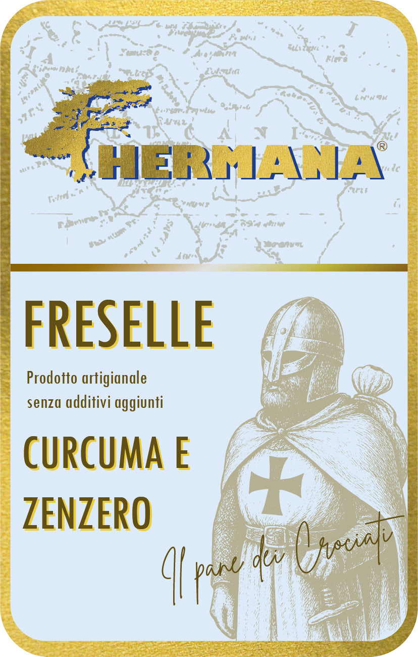 LE FRESE "ALLA CURCUMA E ZENZERO" DI HERMANA 400 GR