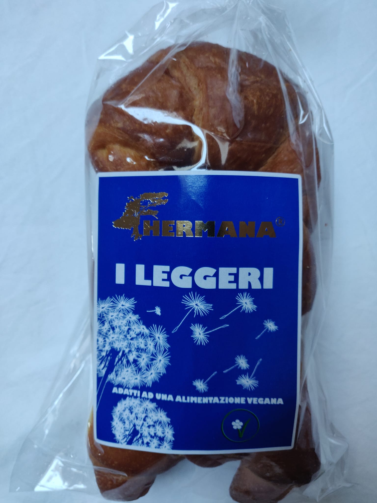I CORNETTI " I LEGGERI" DI HERMANA SENZA LATTE E UOVA 250 gr