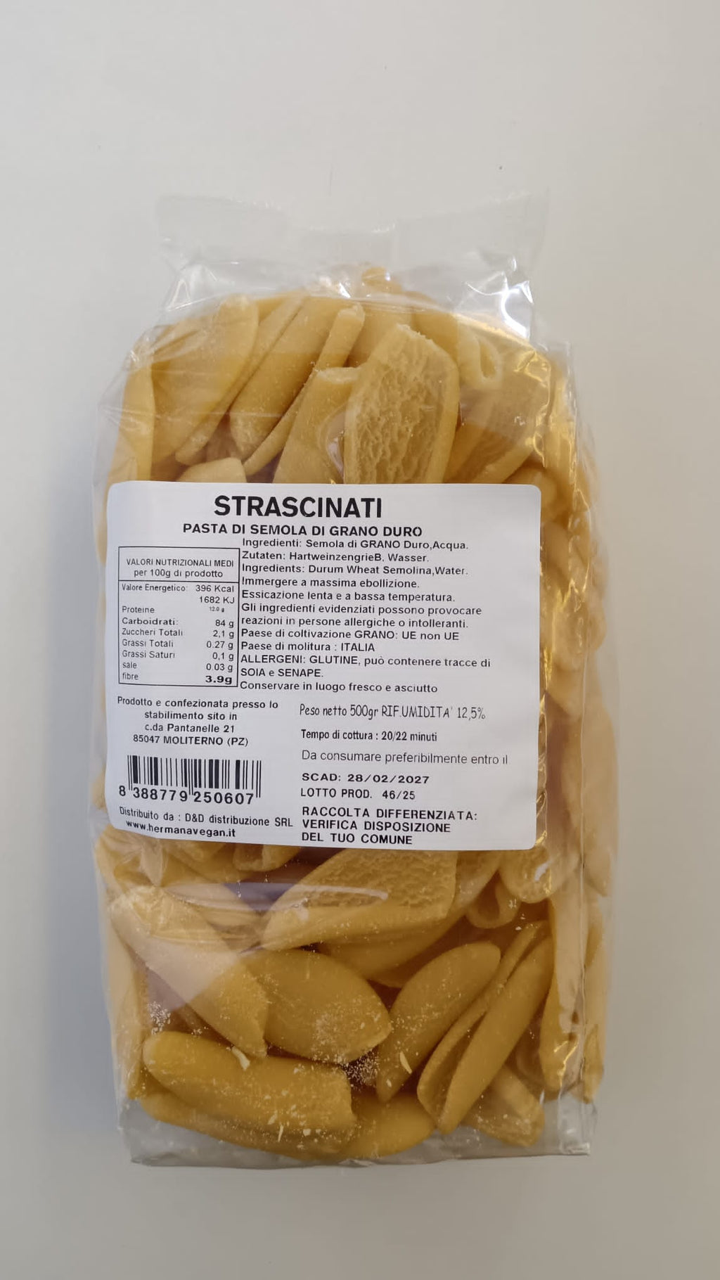 GLI STRASCINATI "IL GUSTO DI UN TERRITORIO" DI HERMANA 500 GR