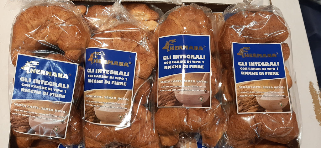 I CORNETTI "GLI INTEGRALI" DI HERMANA RICCHI DI FIBRE 250 gr