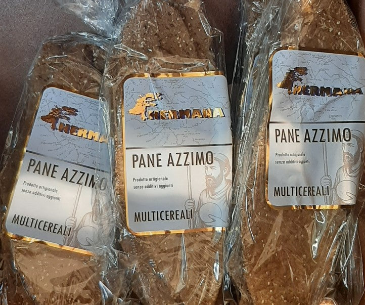 PANE AZZIMO "AI MULTICEREALI" DI HERMANA 300 gr