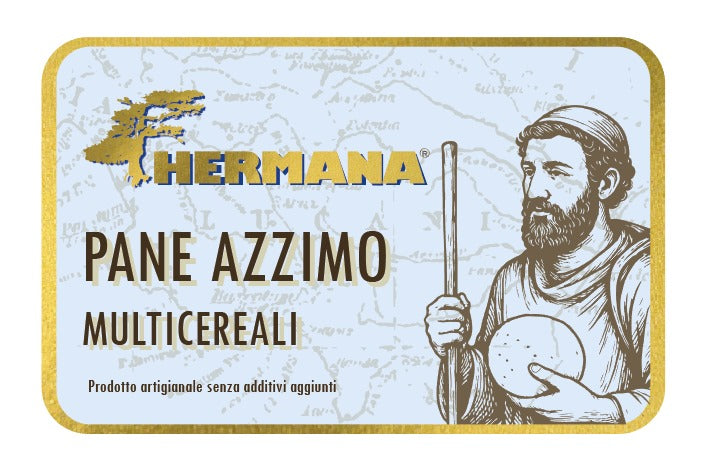 PANE AZZIMO "AI MULTICEREALI" DI HERMANA 300 gr