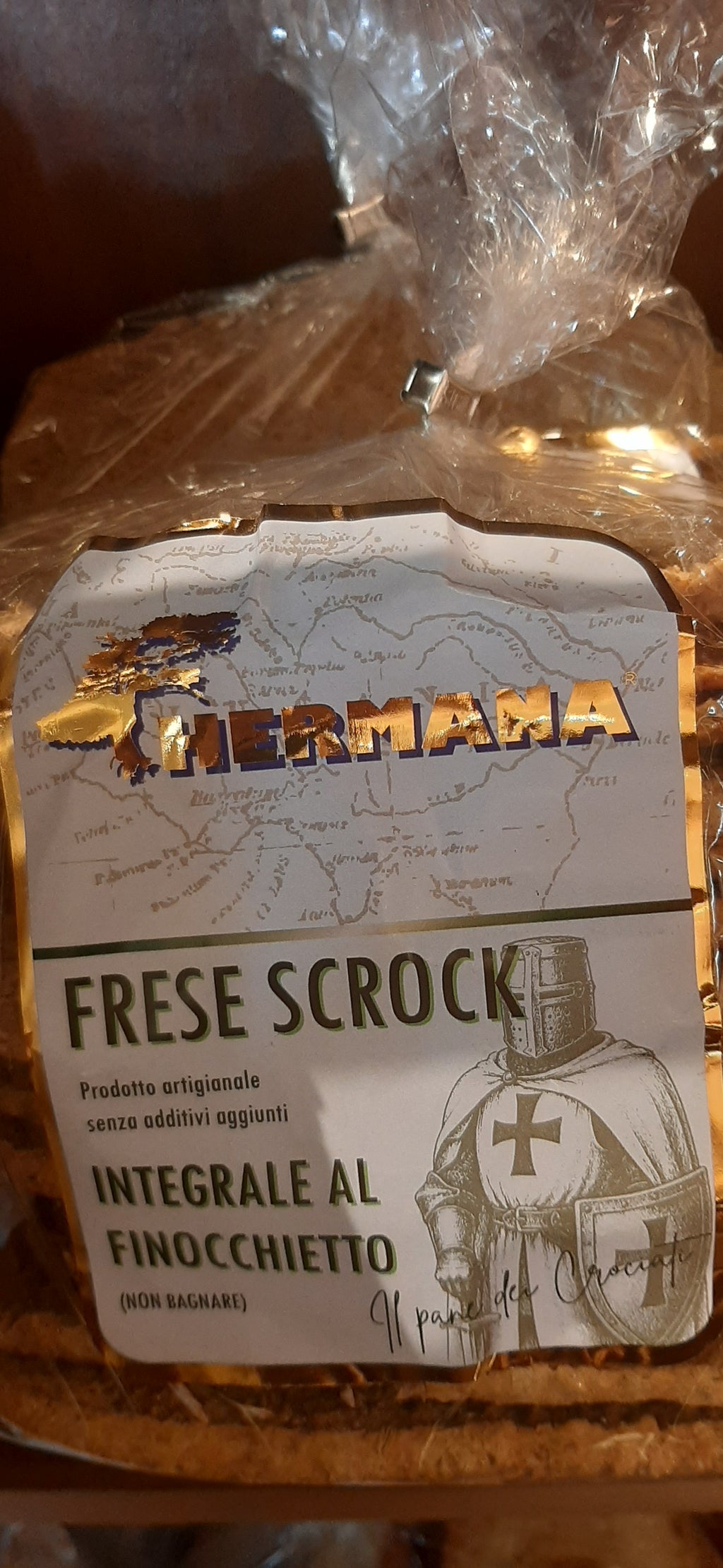 LE FRESE "SCROCK INTEGRALI AL FINOCCHIETTO" DI HERMANA 400 GR
