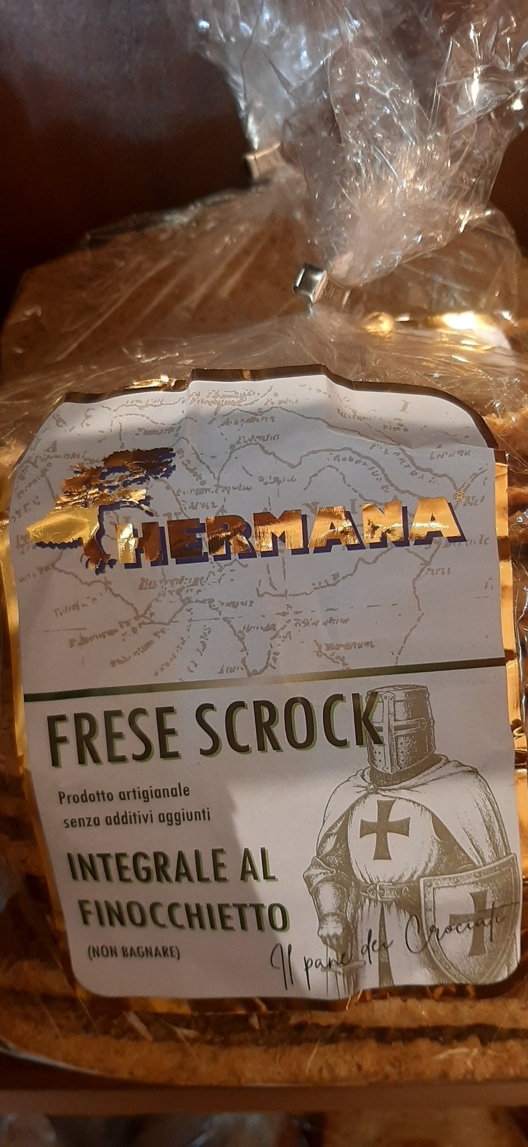 LE FRESE "SCROCK INTEGRALI AL FINOCCHIETTO" DI HERMANA 400 GR