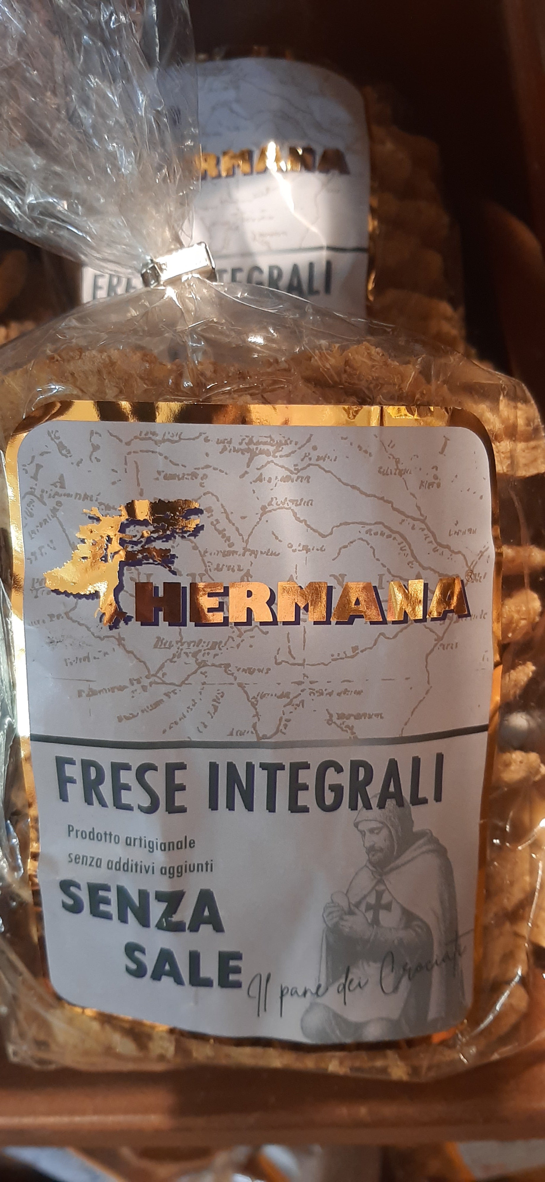 LE FRESE "INTEGRALI SENZA SALE" DI HERMANA 400 GR
