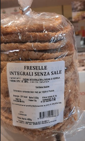 LE FRESE "INTEGRALI SENZA SALE" DI HERMANA 400 GR