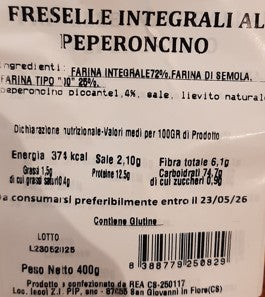 LE FRESE "AL PEPERONCINO PICCANTE" DI HERMANA 400 GR