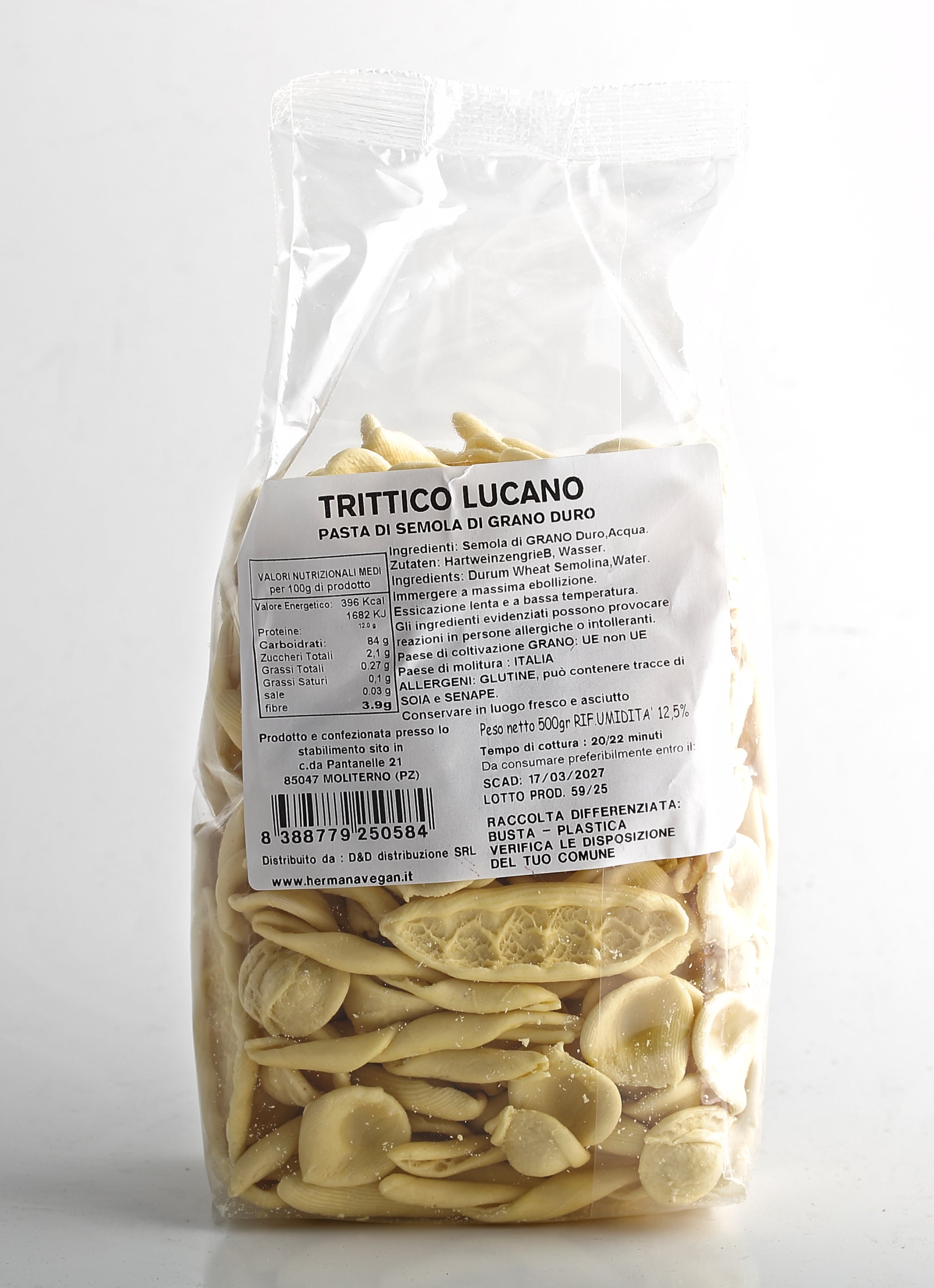IL TRITTICO LUCANO "IL SAPORE DELLA SCOPERTA" DI HERMANA 500 GR